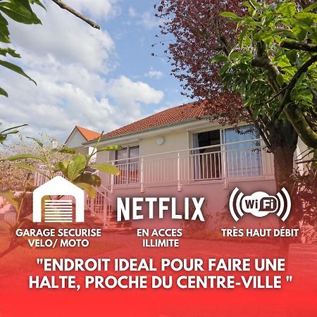 Proche Centre, Gare, Parc, Parking By Maison Bonhage Chaumont  Bagian luar foto
